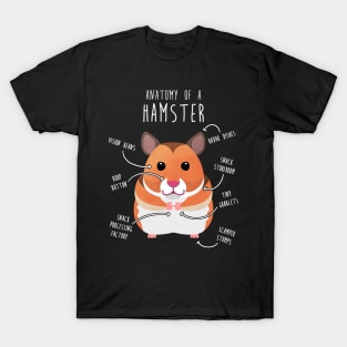 Syrian Hamster Anatomy T-Shirt